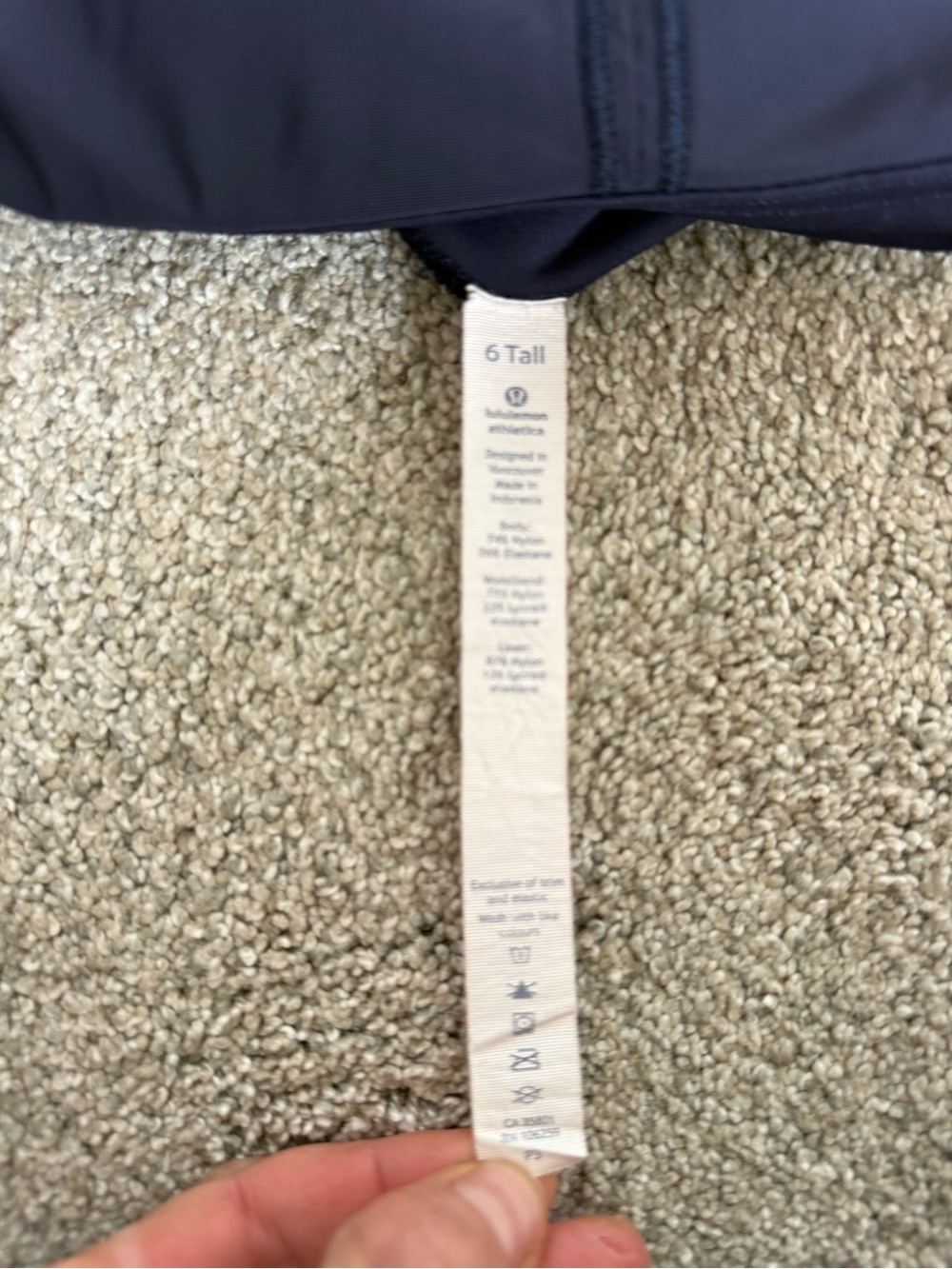 lululemon athletica Navy Blue Women's Skirt